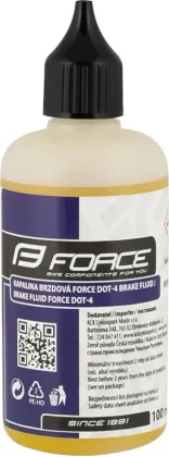 FORCE kvapalina brzdová DOT-4 Brake Fluid 100ml