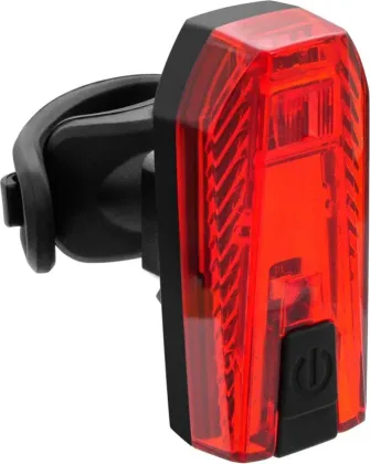 Svetlo DECELER zadné 37 LED 3f+brzda USB. Čierne
