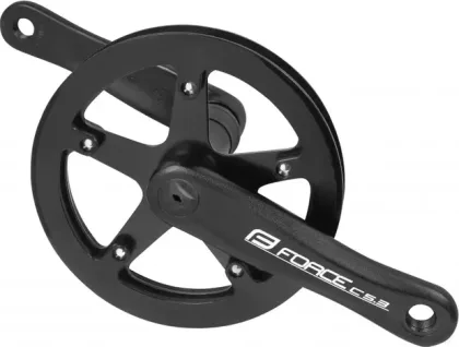 FORCE kľuky C5.3 Al 40z kryt 140mm, čierne