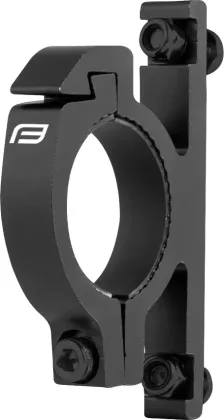 FORCE držiak košíku na riadítka Ø 31.8 mm, Al, čierny