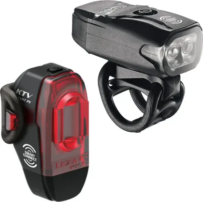 LEZYNE set svetiel KTV DRIVE a KTV PRO SMART, čierne