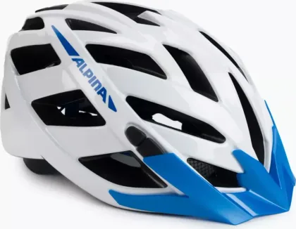 Alpina cyklistická prilba Panoma 3.0 white-blue gloss