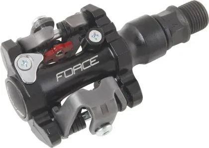 FORCE pedále nášľapné MTB guličkové ložiská, čierne