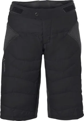Vaude zateplené cyklošortky Minaki, pánske, black
