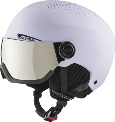 ALPINA Lyžiarska prilba ARBER VISOR lillac matt