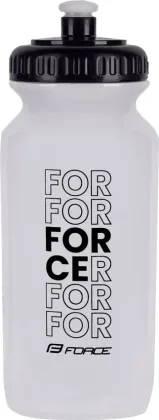 Force fľaša DAILY 0,5 l, transparentná-čierna