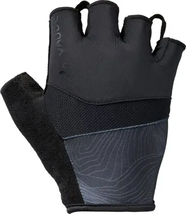Vaude cyklistické rukavice Advanced II, black, pánske