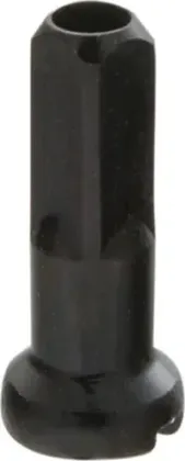Niple mosadzné 2x14mm, čierne