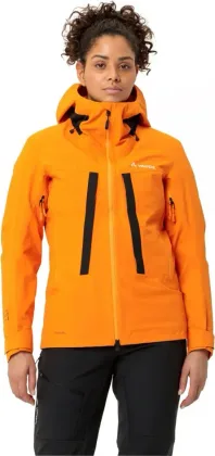 Vaude hardshell bunda Monviso 2,5L, dámska, oranžová (kurkuma)