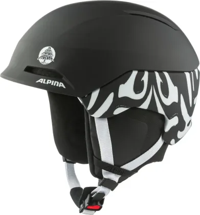 Alpina lyžiarska prilba NAX white-black LITHOFF matt