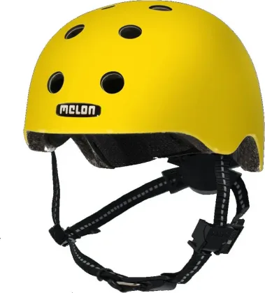 Melon Detská cyklistická prilba Toddler Rainbow Yellow, Žltá