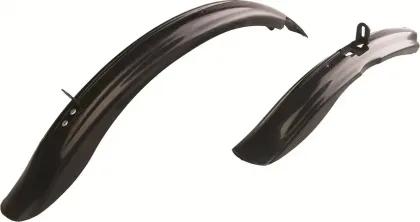 Blatníky detské Maggie, 20'' čierne, set