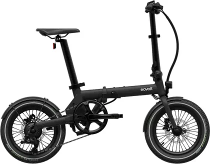 EOVOLT Skladací elektrobicykel Morning 16" V3 2025 Čierna, Čierna/Zelená/Sivá/Modrá