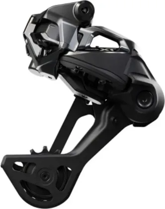 Prehadzovačka XT RD-M8260 1x12-k. Di2 čierna Super dlhé ramienko