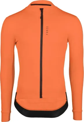 Force dres ENDLESS dlhý rukáv, oranžový