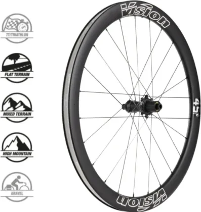 VISION kolesá METRON45 SL Silver Edition DB-CL CH-TL SH