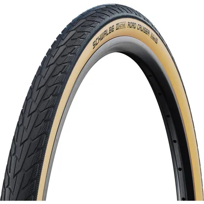 Plášť ROAD CRUISER 27x1 1/4 (28/32-630) 50EPI 550g TwinSkin K-Guard Green bledý bok