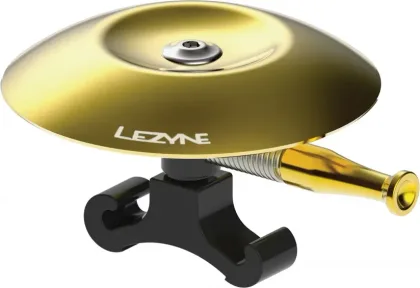 LEZYNE Zvonček CLASSIC SHALLOW mosadzný čierny