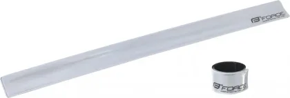 Force samonavíjací pásik 38 cm, strieborný