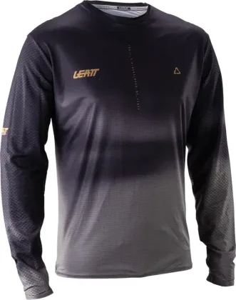 LEATT dres dlhý rukáv MTB Trail 3.0, Ghost Black