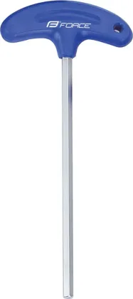 FORCE kľúč inbus 6x150mm, modrý