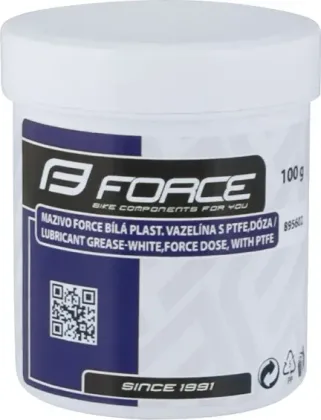 FORCE mazivo biela plastická vazelína s PTFE, dóza 100g