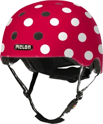 Melon Cyklistická prilba Dotty White XXS/S, Červená
