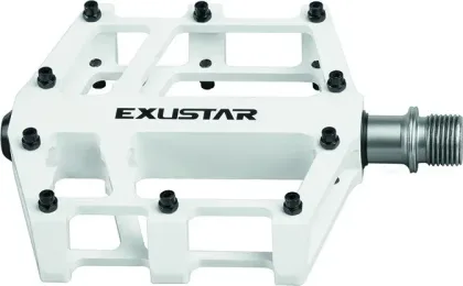 Pedále BMX EXUSTAR, biele