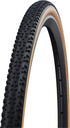 Plášť X-ONE ALLROUND 700x33C (33-622) 67EPI 390g TLE Perf RaceGuard Addix hnedý bok skladací