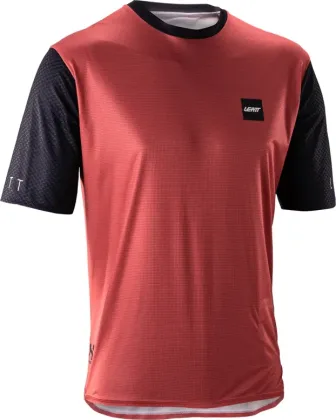 LEATT dres krátky rukáv MTB Trail 3.0, Dusty Red