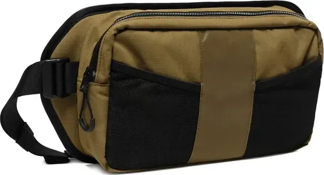 Capsuled Ľadvinka Hip Bag 4 l Military Olive, Čierna/Sivá/Hnedá