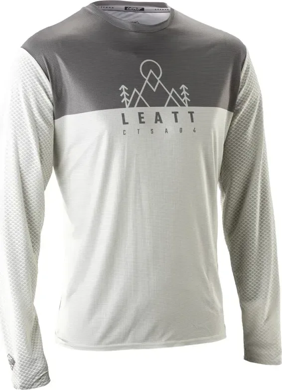 LEATT dres dlhý rukáv MTB Trail 3.0, Cream White