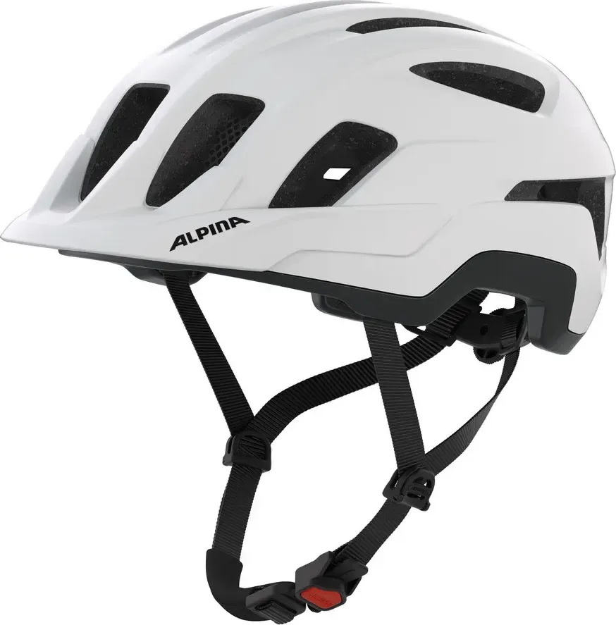 ALPINA Cyklistická prilba PARANUS white matt
