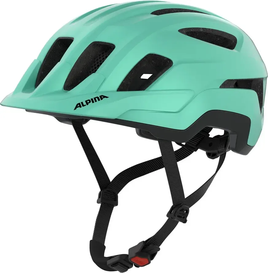 ALPINA Cyklistická prilba PARANUS turquoise matt
