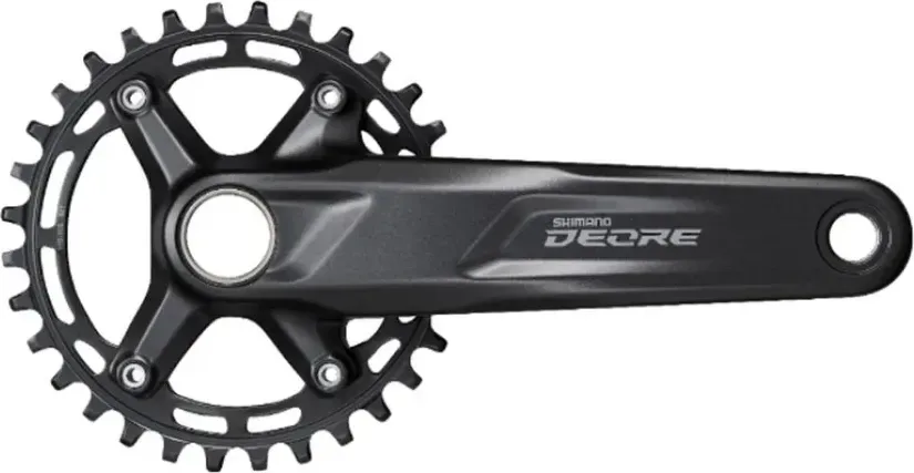 Stred Deore FC-M5100 175mm 32z. 10/11-k. čierny dvojdielny bez ložísk