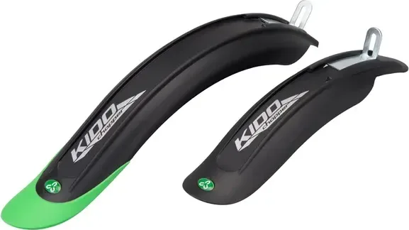 Blatníky CTM KIDO, SDS, čierna/zelená,16''