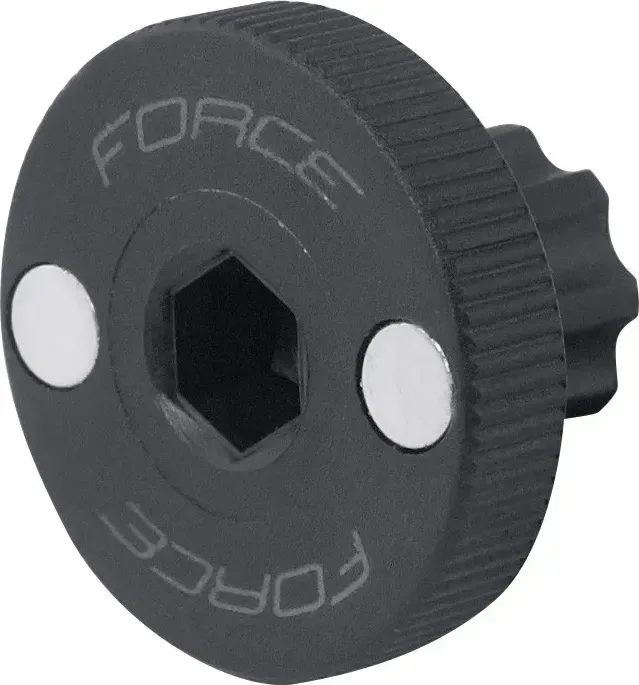FORCE kľúč poistnej matice osi SH HollowtechII plast