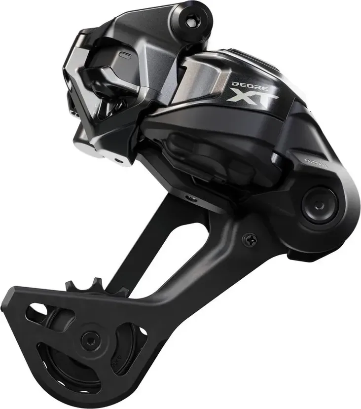 Prehadzovačka XT RD-M8250 1x12-k. Di2 čierna Super dlhé ramienko Shadow ES