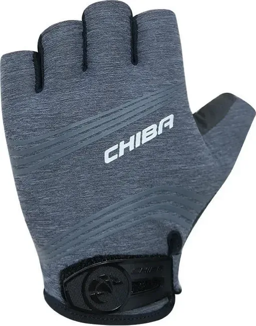 Chiba Cyklistické rukavice pre ženy Lady SuperLight tmavošedé S, Sivá