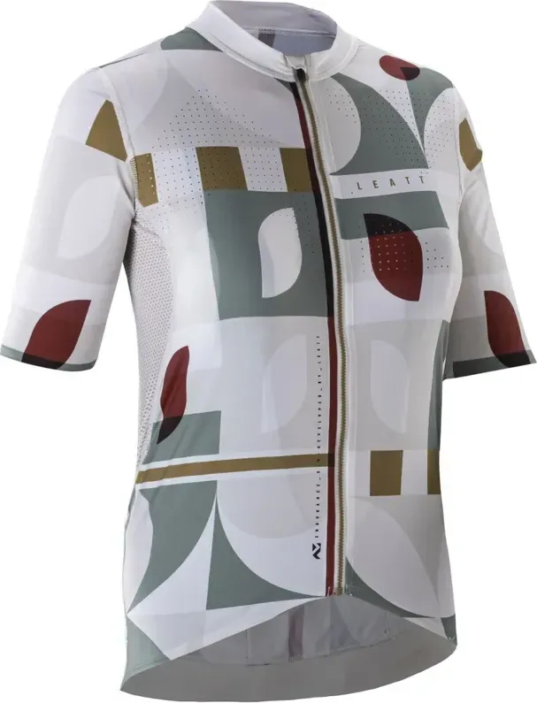 LEATT dres krátky rukáv MTB Endurance 5.0 Cargo Women, White Canvas