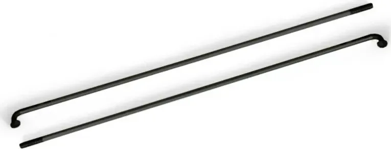 Remerx drôt 2x278 mm nerez čierny