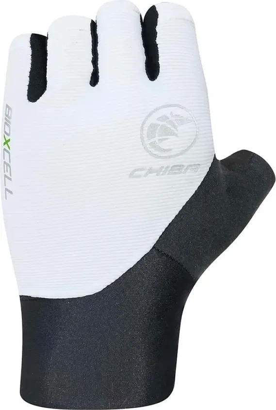 Chiba Cyklistické rukavice BioXCell Classic WHITE L, Biela