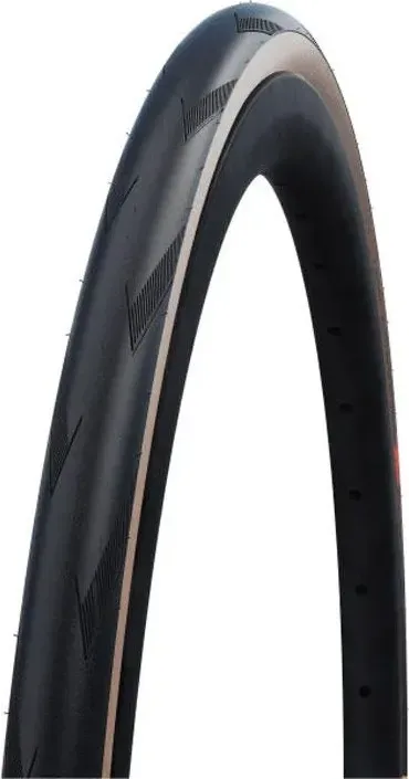 Plášť PRO ONE 700x30C (30-622) 127EPI 335g TLE Evo V-Guard Super Race Addix Race hnedý bok skladací