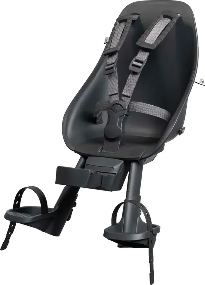 Urban Iki Detská sedačka na bicykel Ta-ke s COMPACT adaptérom predná Bincho Čierna/Bincho Čierna, Čierna/Zelená/Modrá/Biela/Hnedá