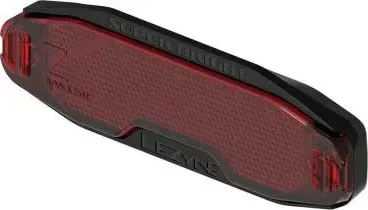 LEZYNE Zadné svetlo na elektrobicykel SUPER BRIGHT E12 LED, na elektrobicykle, STVZO
