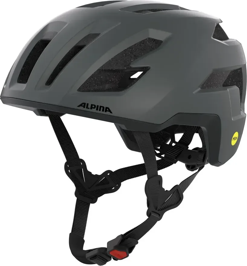 ALPINA Cyklistická prilba TAUNUS GRAVEL MIPS mid-grey matt