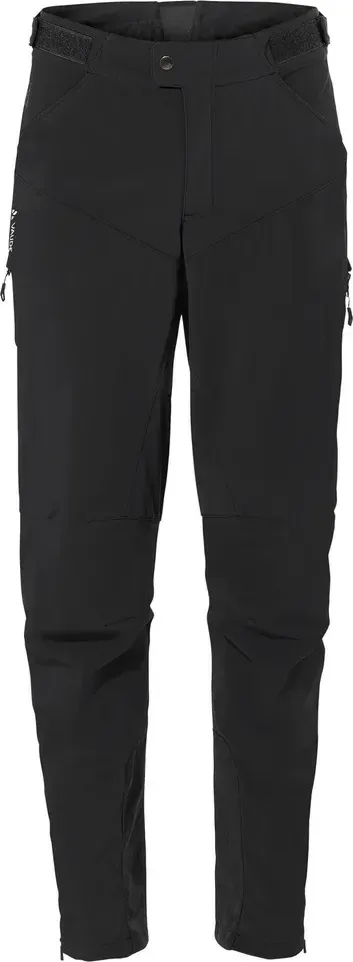 Vaude cyklistické nohavice Qimsa Softshell II, pánske, black/black