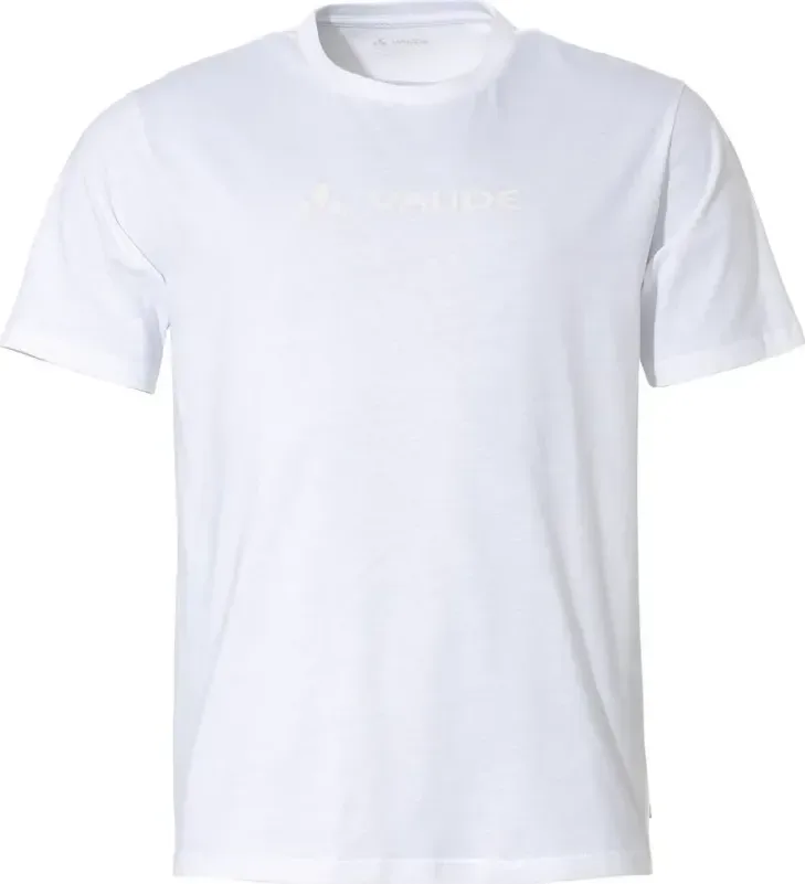 Vaude bavlnené tričko Logo II, pánske, biele (white)