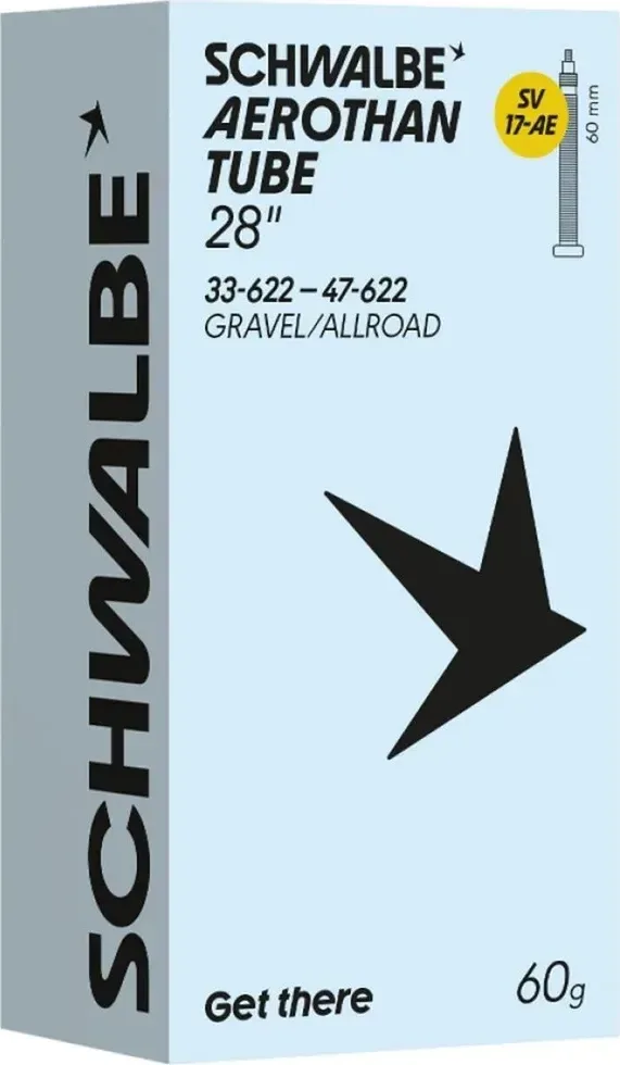 Duša SV17-AE (33/47-622) 28x1.30–1.85 SV 60mm Aerothan 60g