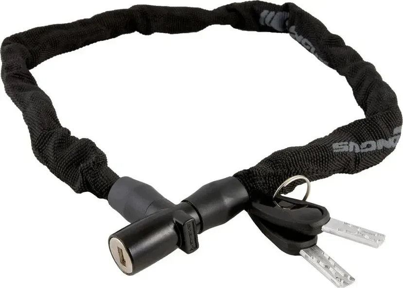 Zámok CHAIN 4/750mm reťazový čierny